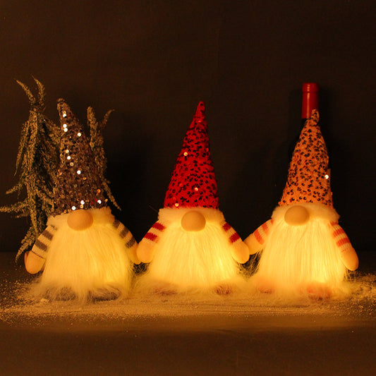 Fashionable Glowing Faceless Doll Ornaments