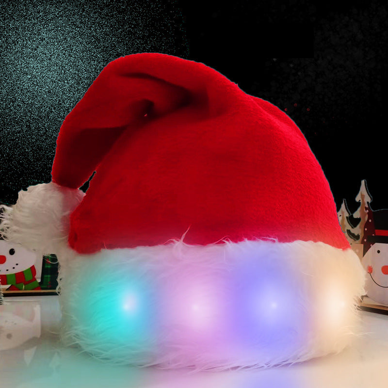 Led Christmas Santa Hat